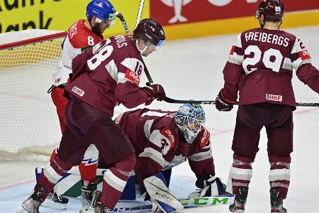 Eishockey-WM: Finnland verliert erneut - Lettland überrascht Eishockey-WM: Finnland verliert erneut - Lettland überrascht