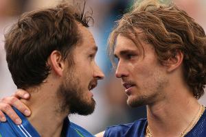 Achtelfinale in Rom: Zverev mit Duell gegen Medwedew