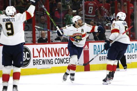 Panthers feiern historischen NHL-Sieg Panthers feiern historischen NHL-Sieg