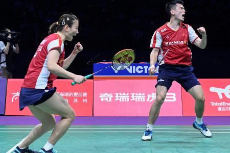 Badminton: Gastgeber China triumphiert bei Mixed-Team-WM Badminton: Gastgeber China triumphiert bei Mixed-Team-WM