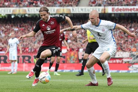 Nürnberg muss weiter zittern - Rostock gerettet Nürnberg muss weiter zittern - Rostock gerettet