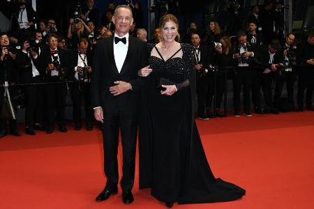 Tom Hanks und Rita Wilson: Ärger auf dem roten Teppich in Cannes Tom Hanks und Rita Wilson: Ärger auf dem roten Teppich in Cannes