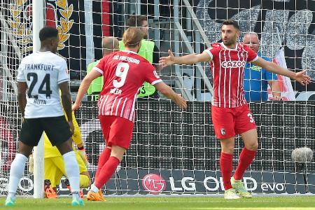 1:2 in Frankfurt: Freiburg verpasst Königsklasse 1:2 in Frankfurt: Freiburg verpasst Königsklasse