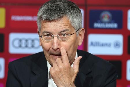 Hainer reicht Kahn die Hand: Hainer reicht Kahn die Hand: