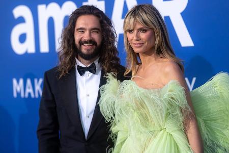 Heidi Klum und Tom Kaulitz turteln auf einer Jacht in Frankreich