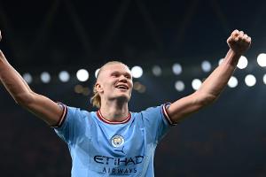 Erst FA-Cup, dann Triple: Haaland will Geschichte schreiben