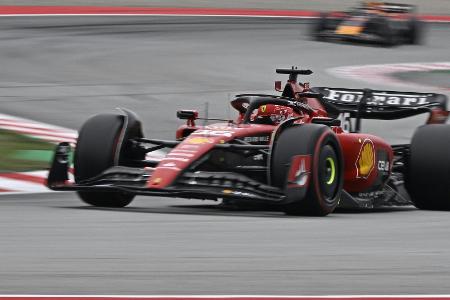 Formel 1: Leclerc und Sargeant starten aus der Boxengasse Formel 1: Leclerc und Sargeant starten aus der Boxengasse