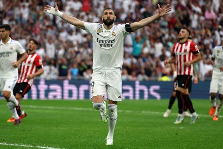 Bei Benzemas Abschied: Real sichert sich Platz zwei Bei Benzemas Abschied: Real sichert sich Platz zwei