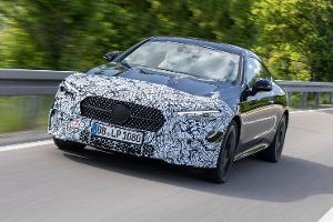 Erlkönig Mitfahrt Mercedes CLE Coupé 2024