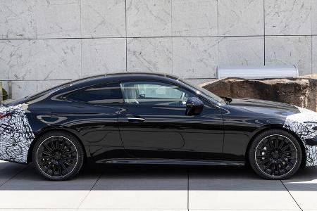 Erlkönig Mitfahrt Mercedes CLE Coupé 2024