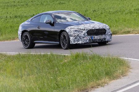 Erlkönig Mitfahrt Mercedes CLE Coupé 2024