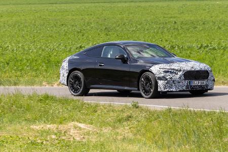 Erlkönig Mitfahrt Mercedes CLE Coupé 2024