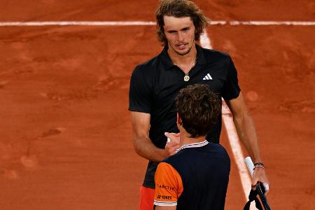 Zverev sieht das Positive: Zverev sieht das Positive: