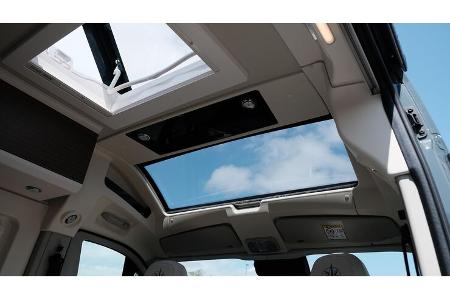 Skyfenster, Panoramafenster, Dachhaube, Innenraum 