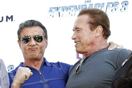 Stallone gibt zu: Schwarzenegger der Stallone gibt zu: Schwarzenegger der