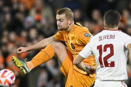 Wadenverletzung: De Ligt fehlt Oranje in der Nations League Wadenverletzung: De Ligt fehlt Oranje in der Nations League