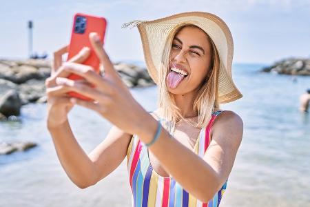 Kein Urlaub ohne Smartphone: Das Handy ist immer dabei