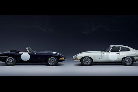 Jaguar Classic E-Type ZP Collection (2023) Roadster ECD-400 Coupé Buy-1 classic car Werksrestaurierung 