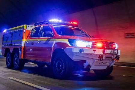 Toyota Hilux 6x6 Hiload Feuerwehrfahrzeug