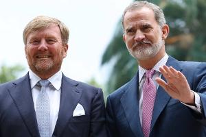 Könige unter sich: Willem-Alexander besucht Felipe VI. in Madrid