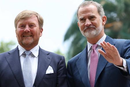 Könige unter sich: Willem-Alexander besucht Felipe VI. in Madrid Könige unter sich: Willem-Alexander besucht Felipe VI. in Madrid