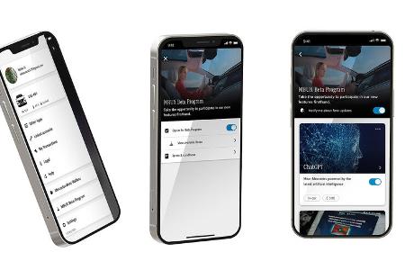 Vorreiter bei ChatGPT im Auto: Mercedes-Benz hebt Sprachsteuerung auf ein neues Level Mercedes-Benz takes in-car voice control to a new level with ChatGPT