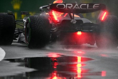 Verstappen fährt Bestzeit im strömenden Regen Verstappen fährt Bestzeit im strömenden Regen