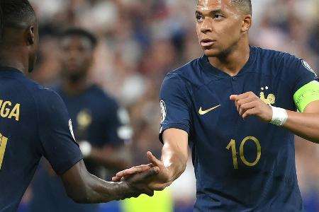 Mbappes 40. Länderspieltor: Frankreich auf EM-Kurs Mbappes 40. Länderspieltor: Frankreich auf EM-Kurs