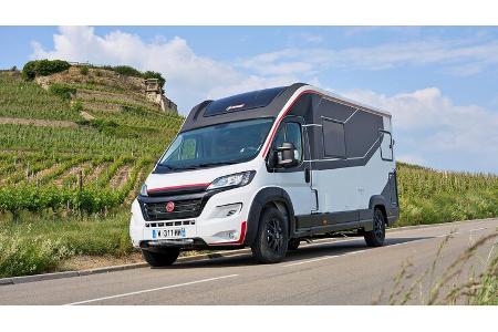 Außenansicht, Wohnmobil, Beifahrerseite