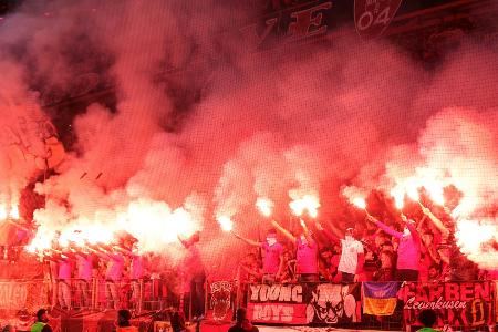 UEFA-Strafe: Teilausschluss für Fans von Bayer Leverkusen UEFA-Strafe: Teilausschluss für Fans von Bayer Leverkusen