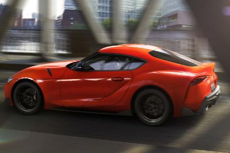 Toyota GR Supra RZ Plasma Orange 100 Edition