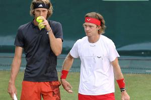 Wimbledon-Start: Zverev nimmt Rublew in Schutz
