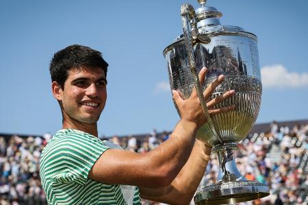 Alcaraz zurück an der Spitze - Zverev deutsche Nummer 1 Alcaraz zurück an der Spitze - Zverev deutsche Nummer 1