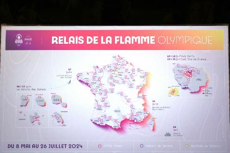 Fackellauf über Antillen und Versailles ruft Kritik hervor Fackellauf über Antillen und Versailles ruft Kritik hervor