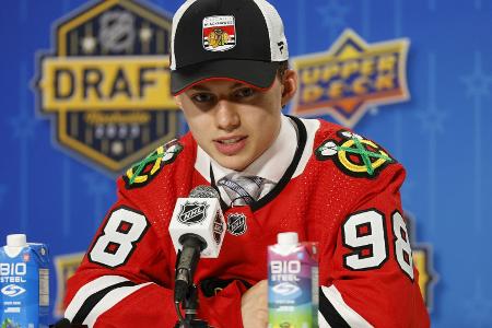NHL-Draft: Chicago zieht Toptalent Bedard NHL-Draft: Chicago zieht Toptalent Bedard