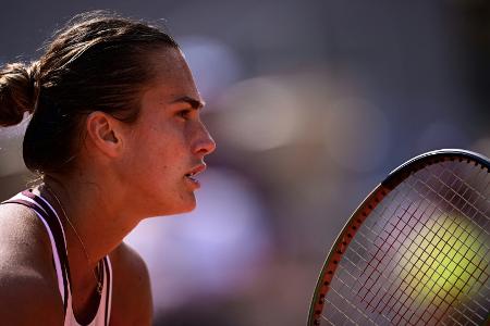 Sabalenka verweigert weiter kriegskritische Aussagen Sabalenka verweigert weiter kriegskritische Aussagen