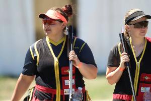 Schießen: Bronze für deutsche Trap-Frauen in Krakau