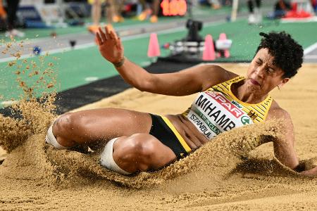 Diamond League: Mihambo Zweite in Stockholm Diamond League: Mihambo Zweite in Stockholm