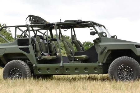 Militarized GMC Hummer EV 