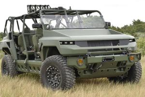 Elektro-Hummer als Militärfahrzeug