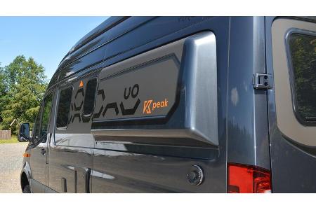 Ausbuchtung, Seite, Flanke, Campingbus