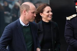 Prinz William und Prinzessin Kate feiern Teeparty im Krankenhaus