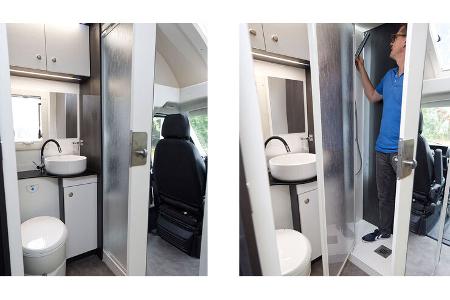 Teilintegrierter Atlantis Compact 595 Bad