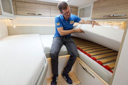 Teilintegrierter Atlantis Deluxe 695 Einzelbetten