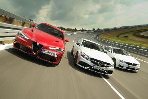 Sport-Limousinen im Test