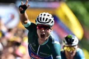 Philipsen gewinnt siebte Tour-Etappe - Bauhaus Siebter