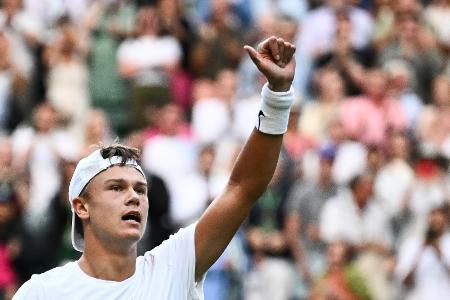 Wimbledon: Auch Rune im Viertelfinale Wimbledon: Auch Rune im Viertelfinale