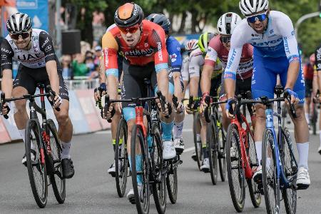 Große Hitze bei der Tour: 