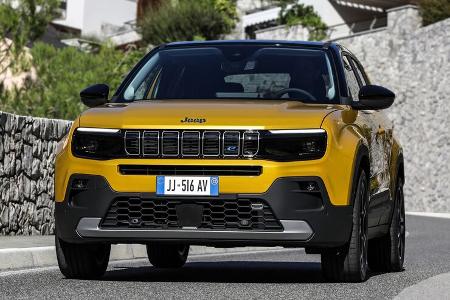 Jeep Avenger Elektro Neuvorstellung Modelljahr 2023