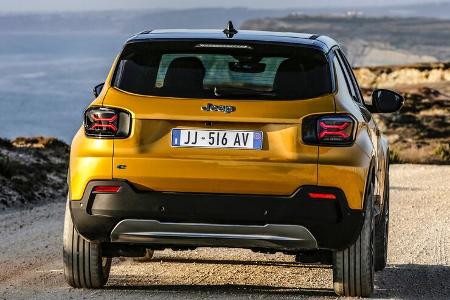 Jeep Avenger Elektro Neuvorstellung Modelljahr 2023